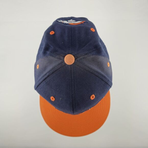 Denver Broncos Hat Cap NFL Team Apparel Orange Logo Adjustable Snap Back - Picture 3 of 12